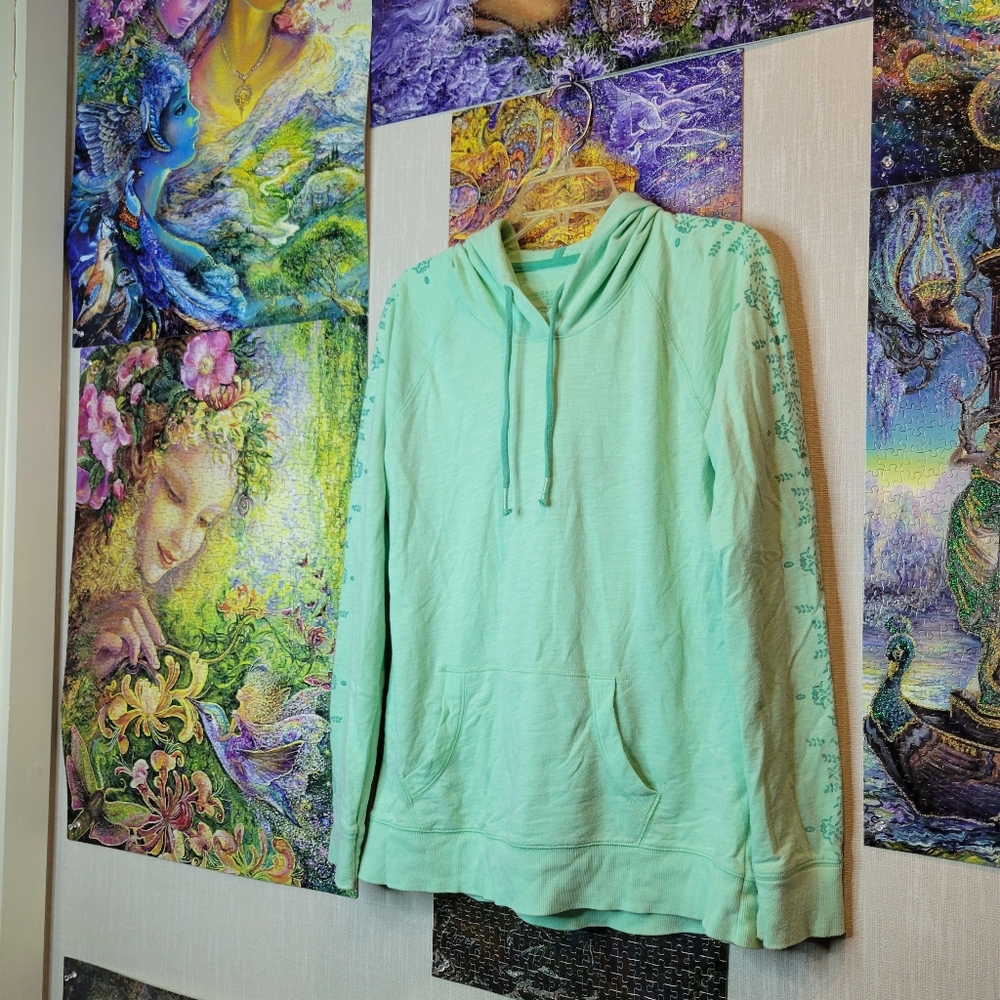 Pastel Pattern CottageCore Hoodie